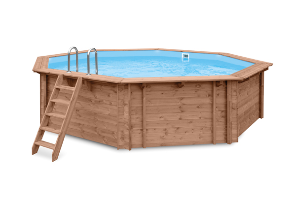 dřevěný bazén octo